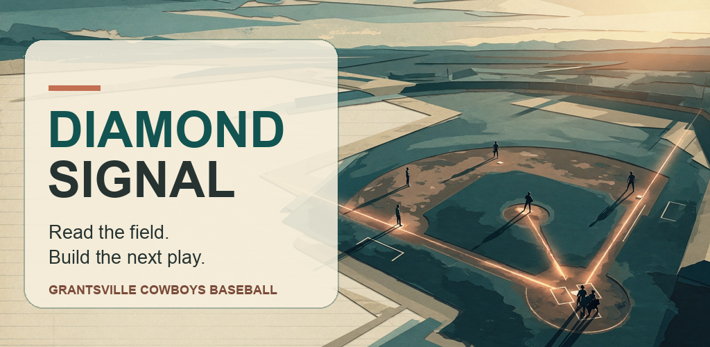 Diamond Signal field graphic